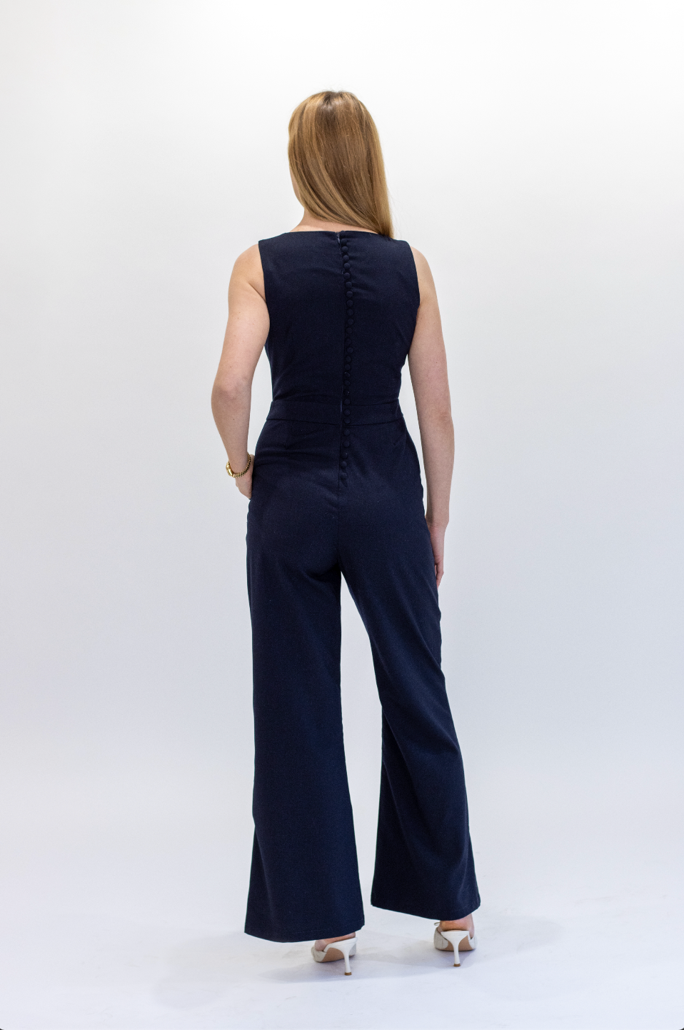 Removable Sleeve Jumpsuit